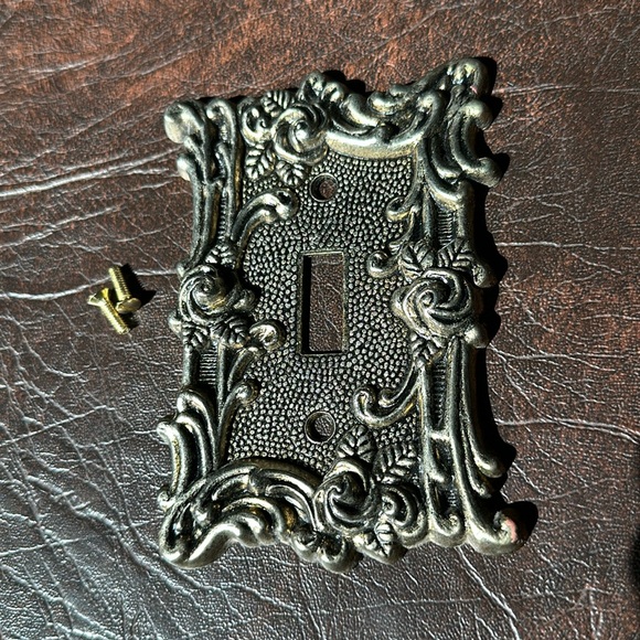 Amer Tac Metal Vintage Switch Plate Cover - Picture 1 of 2